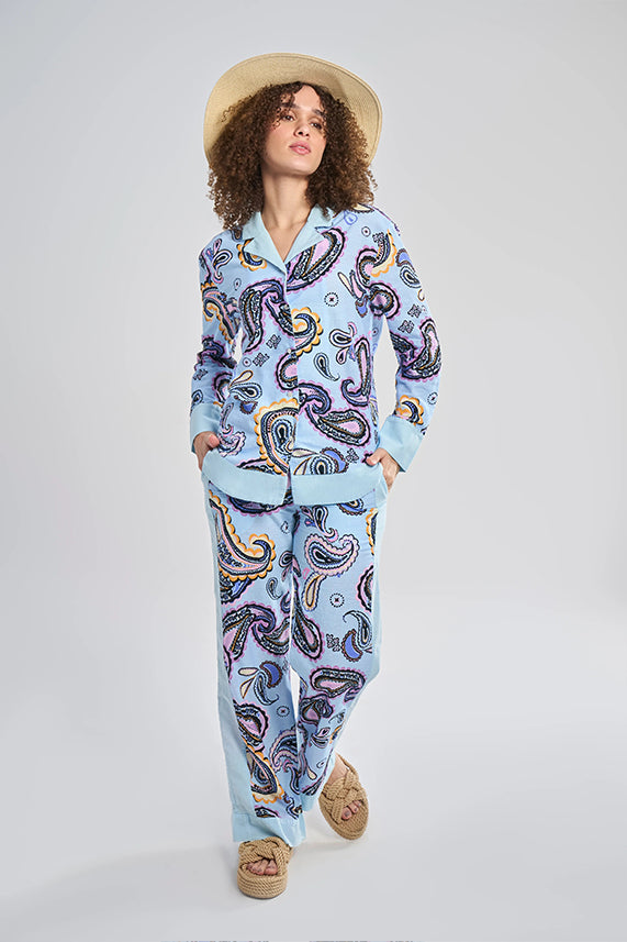 Java (Khadi) Selene Paisley XS
