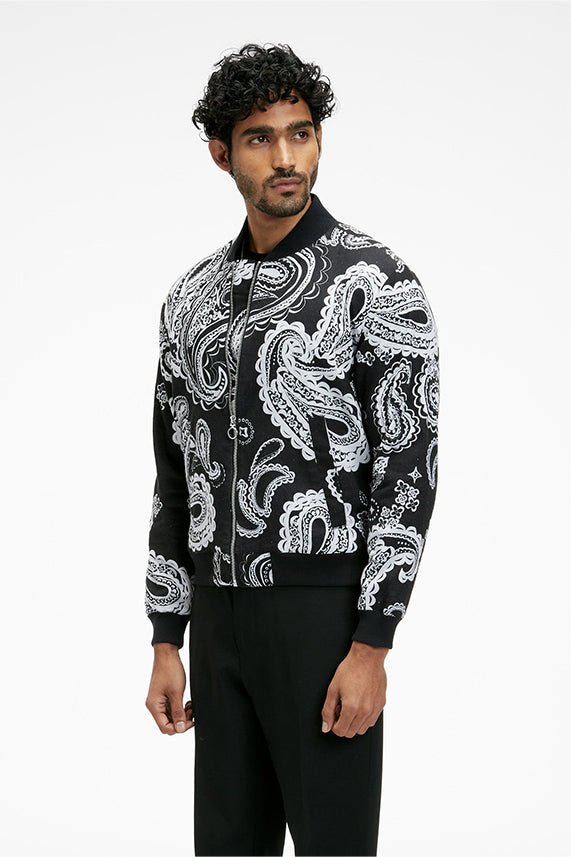 Berghain (Khadi) Noir Paisley