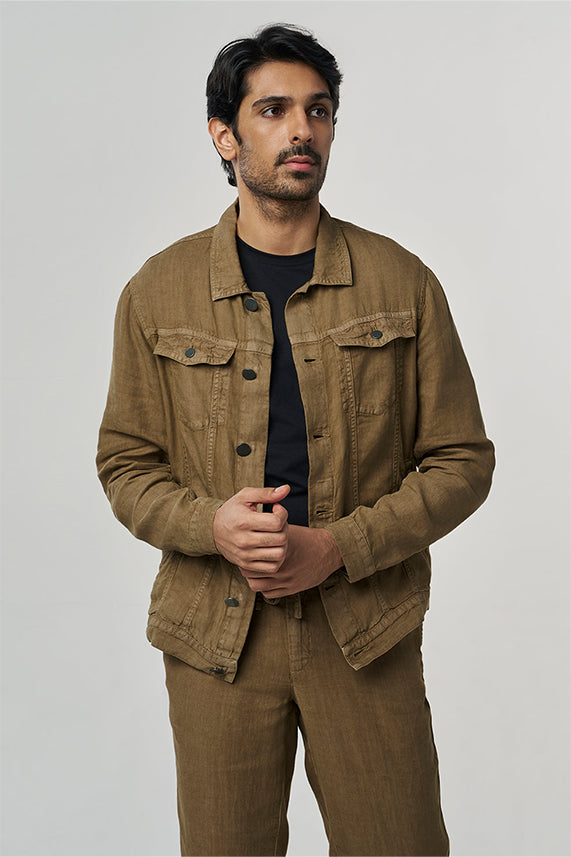Diego Linen shacket
