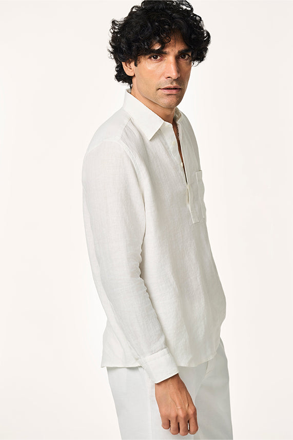 Rico Linen Popover Shirt
