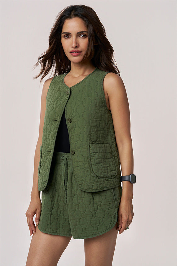 Cardi Khadi Gilet