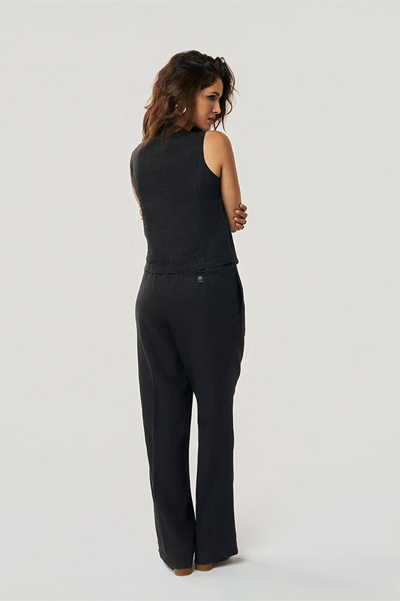 Ashley - Linen Vest