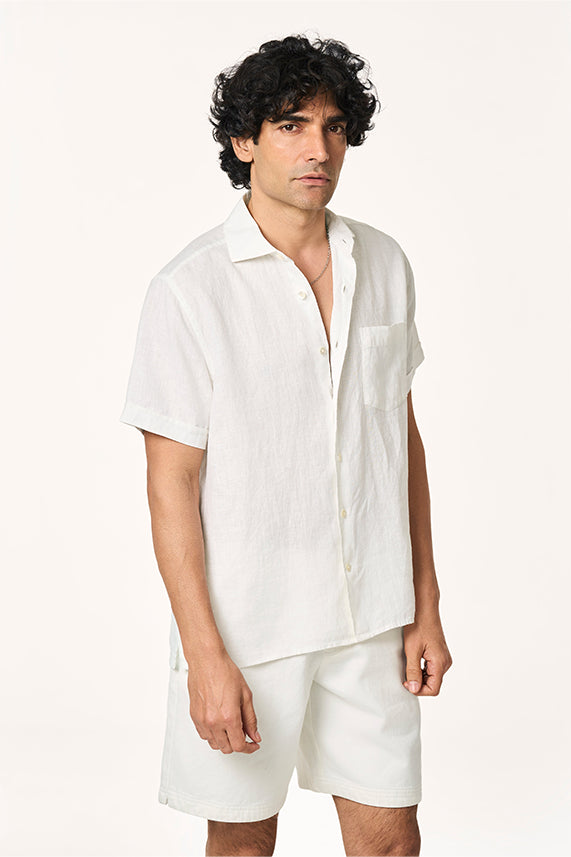 Flint Linen Collar Shirt