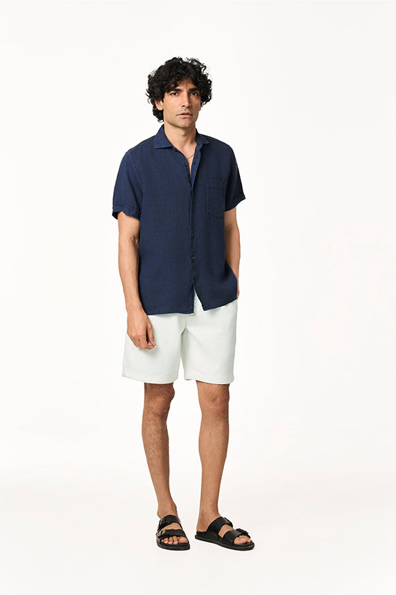 Flint Linen Collar Shirt