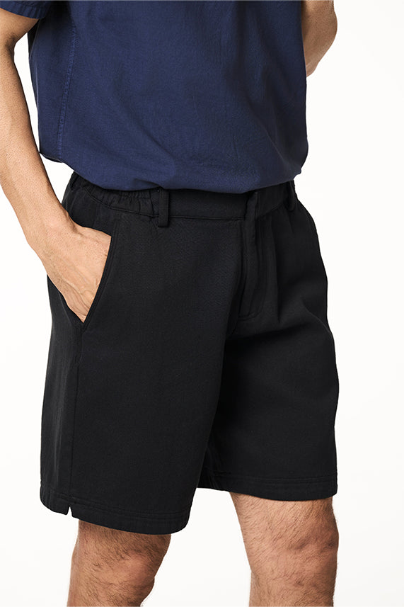 Del Sol Khadi Chino Shorts Black S