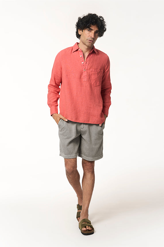 Rico Linen Popover Shirt