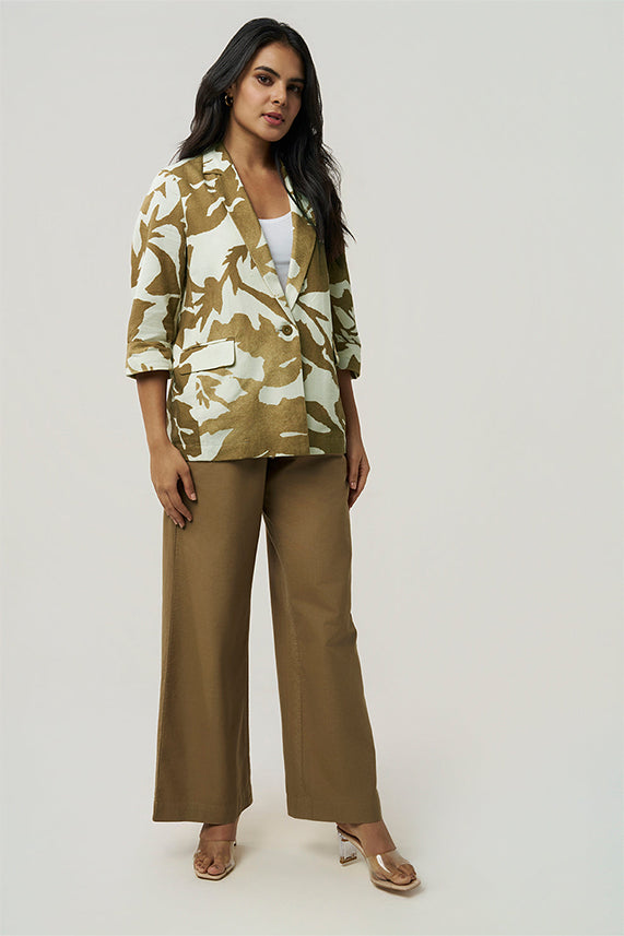 Sasha Khadi Safari Blazer