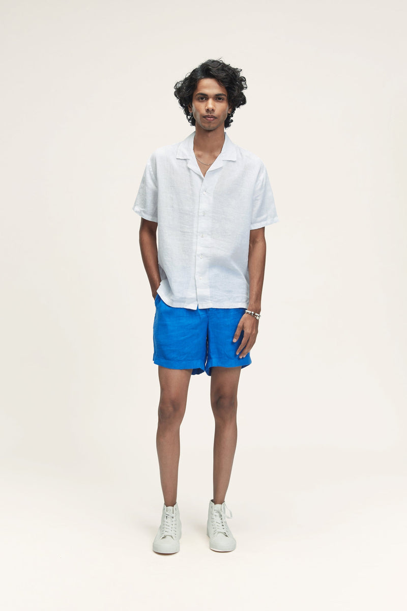 Palawan (100% Linen) White