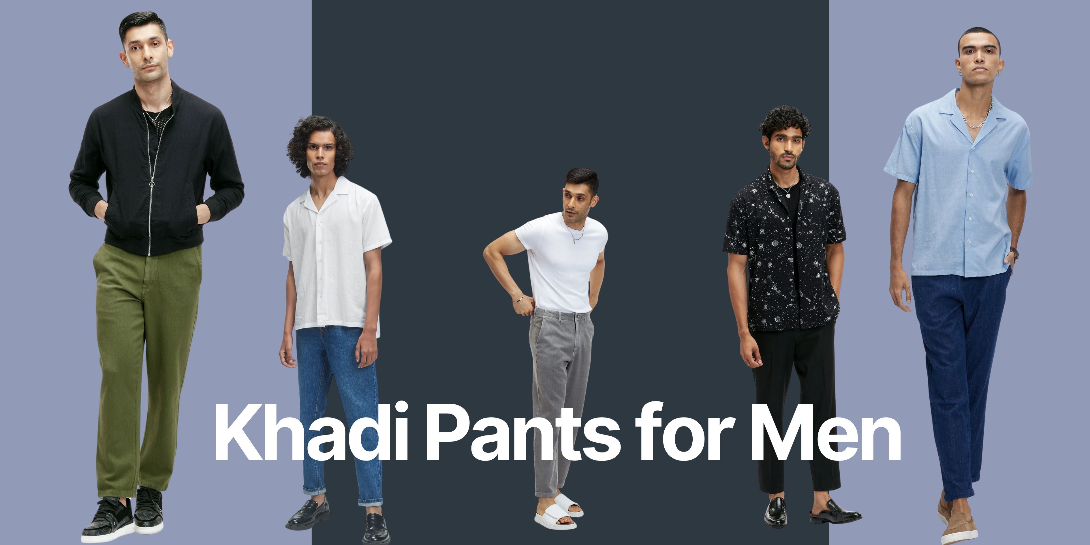 Khadi Barrel Pants