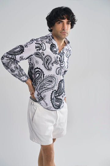Glen - Khadi Pop over shirt