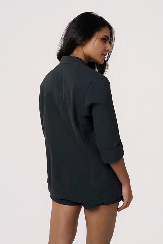 Sasha Khadi Safari Blazer