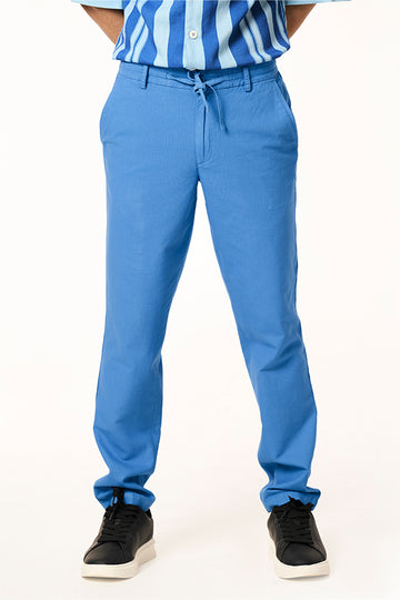 Crux Lite Khadi Drawstring Pants Ocean Blue S