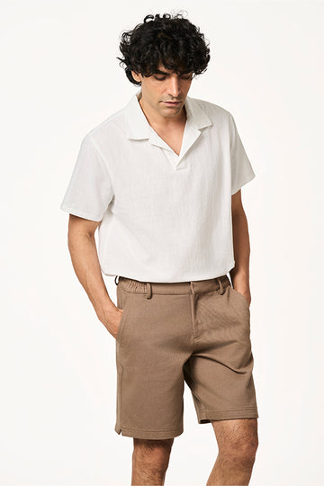 Del Sol Khadi Chino Shorts Tofee S