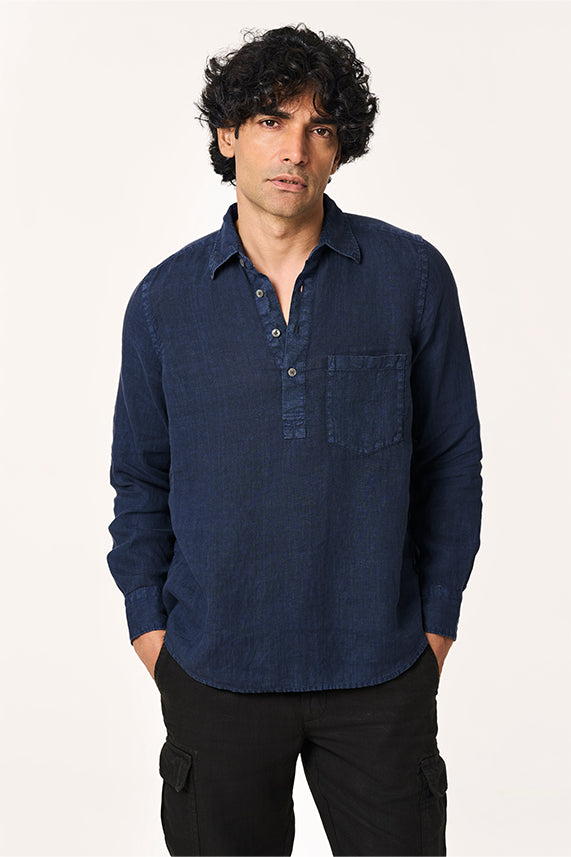 Rico Linen Popover Shirt