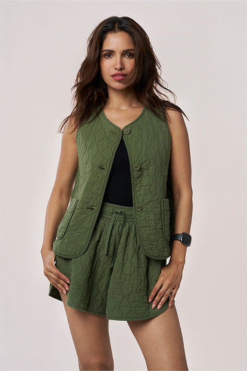Cardi Khadi Gilet