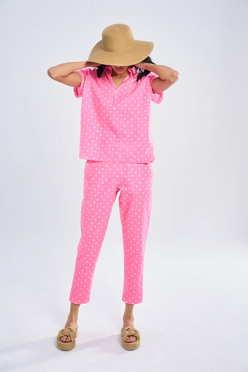 Doda (Khadi) Lunar Polka Aurora Bubblegum Pink XS