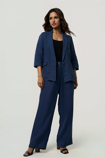 Sasha Linen Blazer