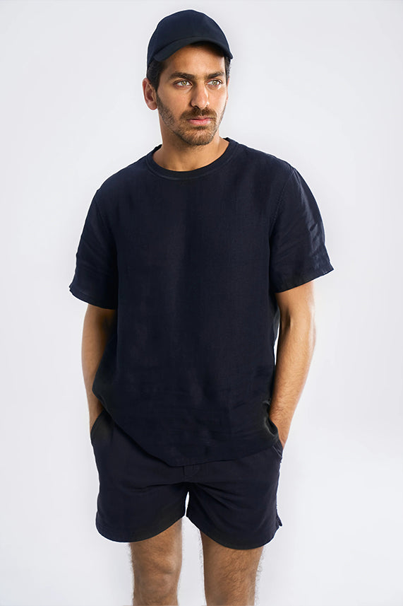 Pico (100% Linen) Black