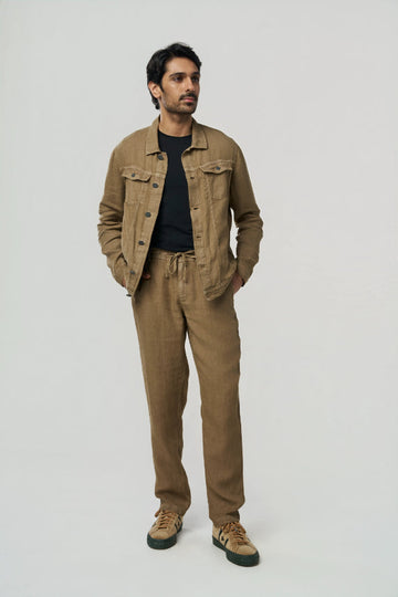 Crux Linen drawstring pants