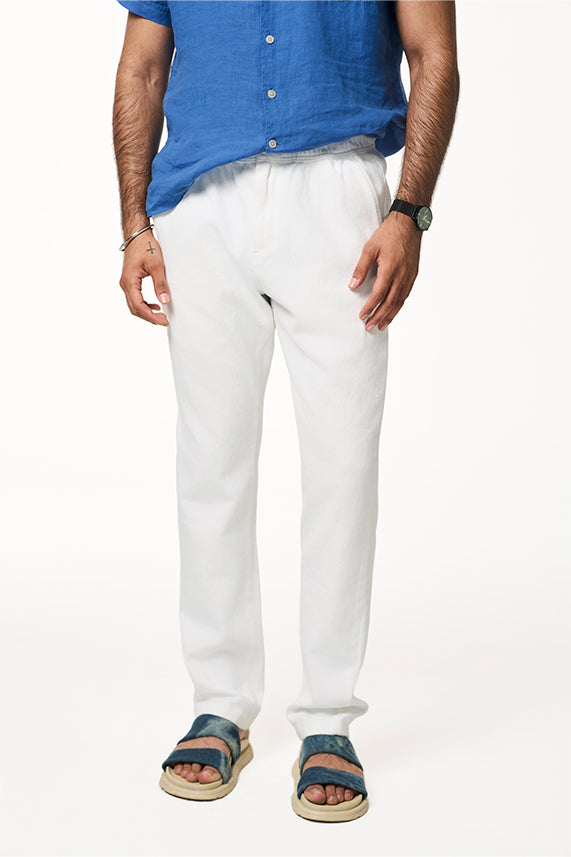 Laguna Khadi Denim Jogger White S