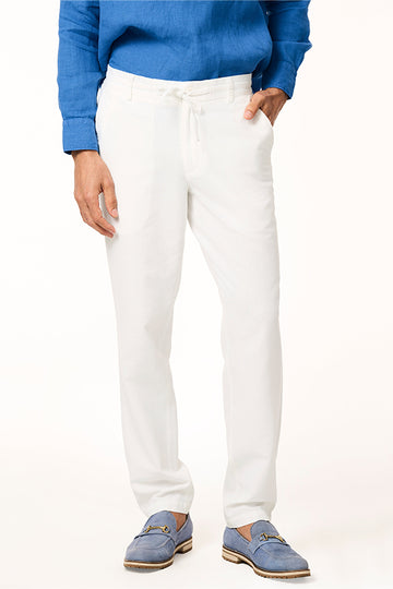 Crux Lite Khadi Drawstring Pants White S