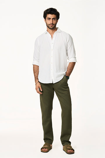 Sola Khadi Shirt White S