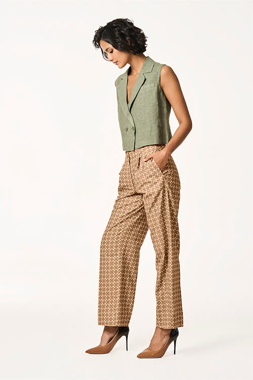 Kira Linen Matcha XXS