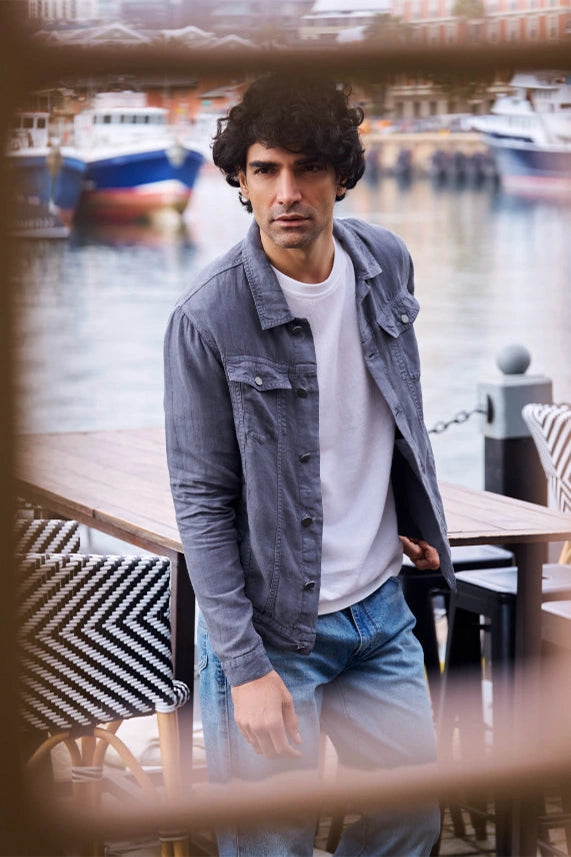 Diego Linen shacket