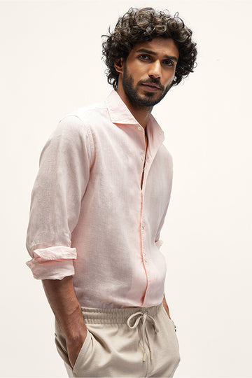 Quai (100% Linen) Salmon