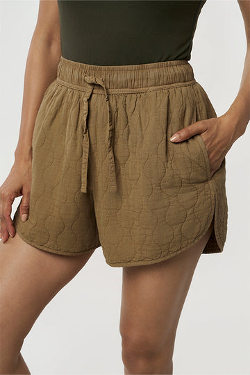 Poppy Khadi Quilted Shorts