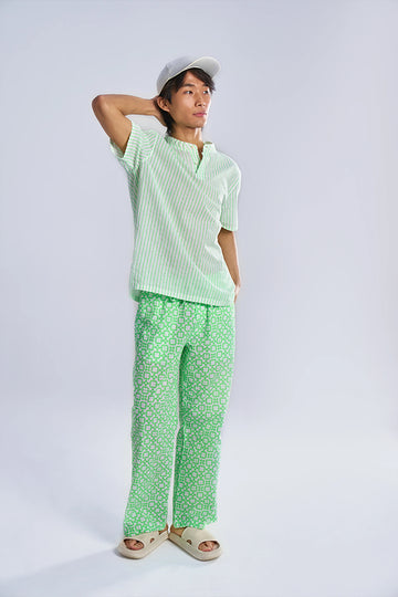Tao (Khadi) Comet Check Aurora Lime Green S
