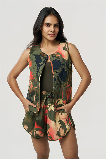 Cardi Khadi Gilet