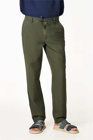 Crux Lite Khadi Drawstring Pants Moss S
