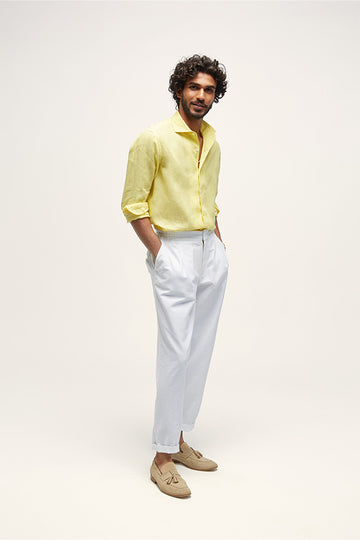 Quai (100% Linen) Yellow S