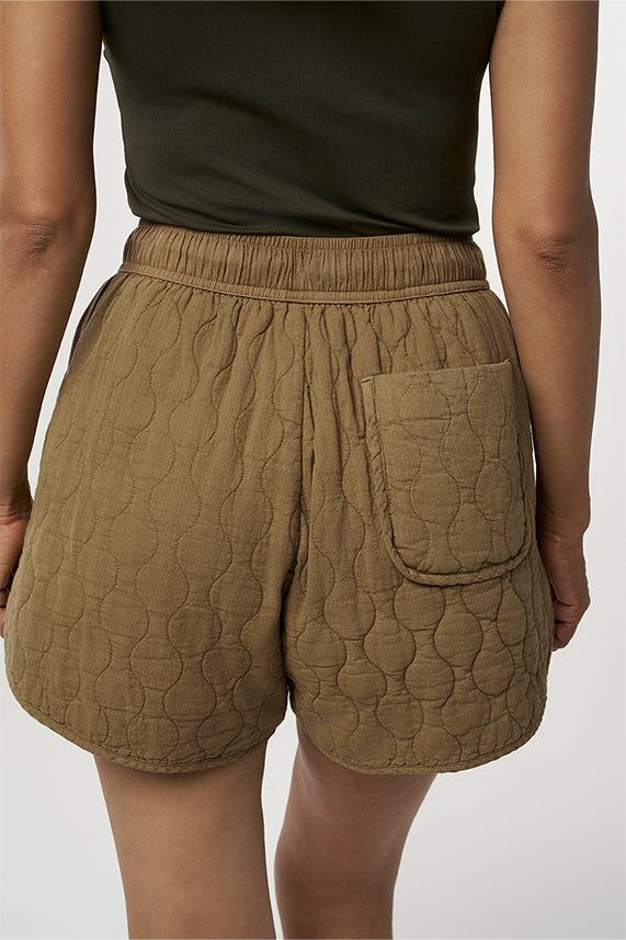 Poppy Khadi Quilted Shorts