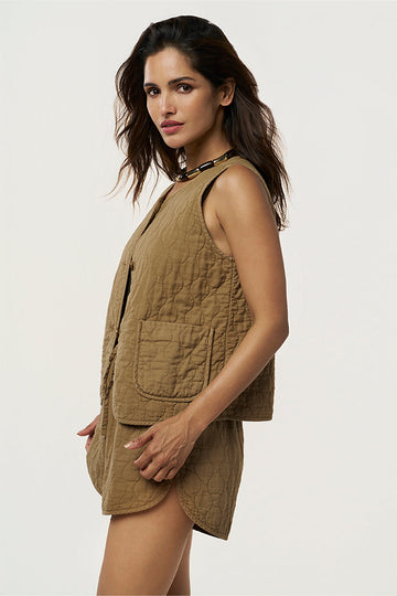 Cardi Khadi Gilet