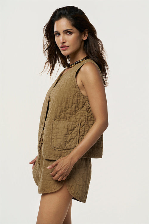Cardi Khadi Gilet
