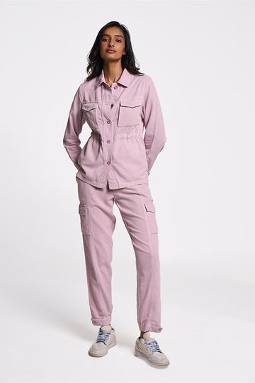 Alya - Women Jacket Dusky pink XS