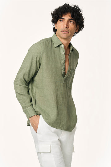 Rico Linen Popover Shirt