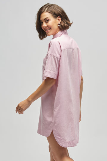 Ariara Khadi Pocket Dress Blush