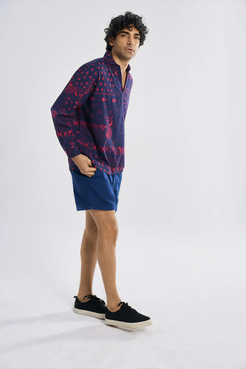 Glen - Khadi Pop over shirt