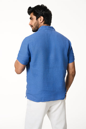 Flint Linen Collar Shirt