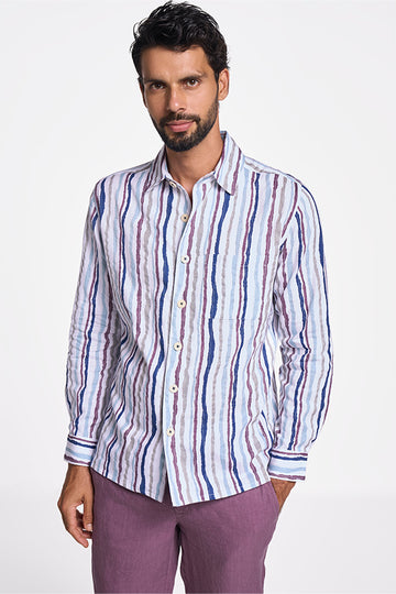 Alto Khadi Shirt Constellation Stripe S