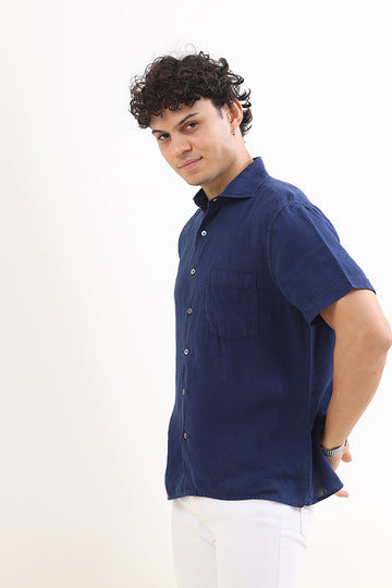 Flint Linen Collar Shirt