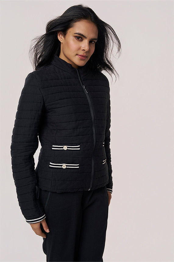 Black Khadi Jacket & Pant