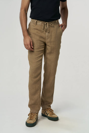 Crux Linen drawstring pants Sand Dune XS