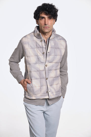 Nix Printed Aged Walnut Grey S