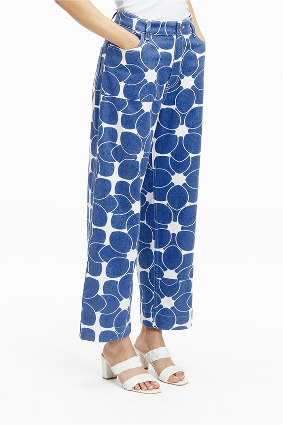 Barbe (Khadi) Ecofoil Starburst Blue