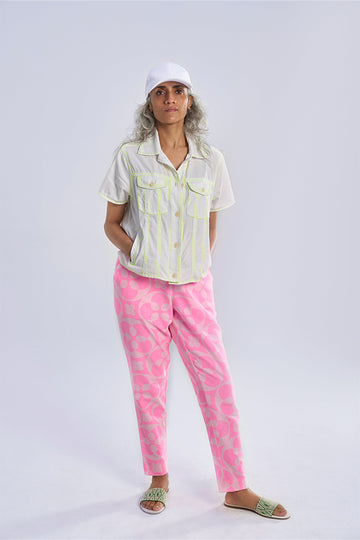 Doda (Khadi) Crescent Bloom Aurora Bubblegum Pink XS