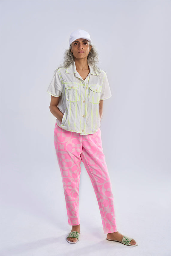 Doda (Khadi) Crescent Bloom Aurora Bubblegum Pink XS